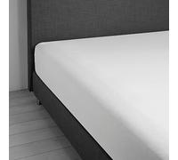 Daunen Step Vivacolor Lenzuolo con gli angoli elastici | Bianco Ottico 170-200 x 200 cm - matrimoniale