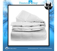 Daunenstep Piumino d'oca Quattro stagioni piazza e mezza 200x200 cm D200