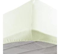 Daunen Step Vivacolor Lenzuolo con gli angoli elastici | Avorio 80-100 x 200 cm - singolo