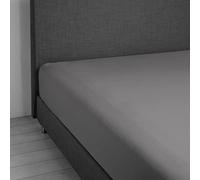 DaunenStep Lenzuolo con gli angoli elastici - Vivacolor | Grigio Cenere