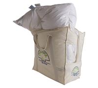 Daunex Badia Medium Piumino, Cotone, Bianco, Singolo, 155 x 220 x 2 cm