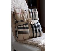 Daunex Coperta in Morbido coralcon Retro agnellato Art. Boston - Beige, 2 Piazze