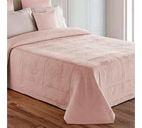 Daunex Copriletto Botticelli in Piquet di Cotone Jacquard Matrimoniale Rose'