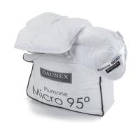 Daunex Micro 95° Duo Piumino, Poliestere-Microfibra, Rosso, Singolo, 155x200x2 cm, 2 unità