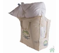 Daunex Badia Medium Piumino, Cotone, Bianco, Matrimoniale, 250x200x2 cm