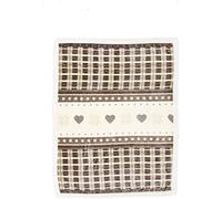 Daunex Plaid- Coperta Morbidotto Art. LAUTARET cm. 210 x 250 colore ROSSO o TORTORA (TORTORA)