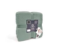 Daunex Plaid Coperta Prime in Microfibra per Letto Singolo cm. 150 x 200 colore Salvia