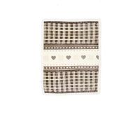 Daunex Plaid in Coral con Retro Sherpa 130 X 160 CM Art. LAUTARET (Tortora)