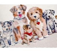 Daunex Plaid Morbidotto BATUFFOLI cm. 130 x 160 con scatola stampata