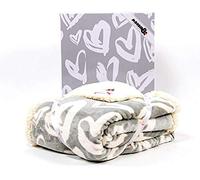 Daunex Plaid Morbidotto Hearts 130x160cm con Scatola Stampata