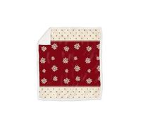 Daunex Plaid Morbidotto Light disegno Braies cm. 240 x 200 (Rosso)