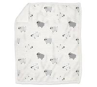 Daunex Plaid Morbidotto Light Pecorelle cm. 130 x 160, NATURALE, CM. 130 X160