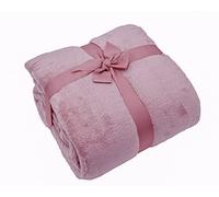 Daunex Prime Plaid Coperta in Microfibra per Letto a Una Piazza. Disponibile in 16 colori