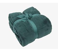 Daunex Prime Plaid Coperta in Microfibra per Letto Matrimoniale. Disponibile in 16 Colori