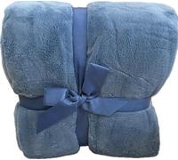 Daunex Prime Plaid Coperta in Microfibra per Letto Matrimoniale. Disponibile in 16 Colori