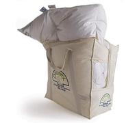 Daunex Sestriere Warm Piumino, Cotone, Bianco, Singolo, 155x220x2 cm