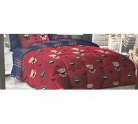 Daunex Trapunta Invernale Una Piazza in Microfibra Art. Orsacchiotti - Rosso, 1 Piazza