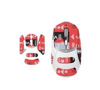 daunke 1 set di nastro antiscivolo per mouse Logitech G309, autoadesivo, taglio di precisione, assorbe il sudore, facile da montare, kit di aggiornamento professionale per mouse, modello rosso