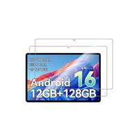 daunke Confezione da 2 pellicole protettive per schermo Teclast P50T 11 pollici Android 16 Tablet, Vetro Temperato Film Guard, senza bolle, HD trasparente, ultra resistente, antigraffio
