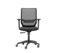 DAUPHIN B?rostuhl to-sync work mesh one 9241 SY0 A236 Stoff schwarz Gestell (9241 SY0 A236)