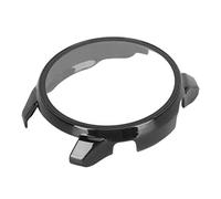 DAUZ Custodia Protettiva Totale per l'orologio, Protezione Completa per l'orologio, Vetro Temperato, Resistente Ai Graffi, Alta Definizione, Ultrasottile, Forma Rotonda per