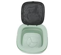 DAUZ Mini Lavatrice Portatile a Secchio Disidratatore Portatile Integrato Dormitorio Lavatrice Pieghevole Portatile (Spina UE)