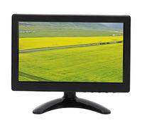 DAUZ Monitor per Computer, Schermo da Gioco di Facile Installazione Altoparlante Integrato TFT LCD da 9 Pollici con Cavo VGA per Laptop (Spina europea)