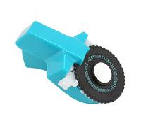 DAUZ Stampante per Etichette in Rilievo 3D, Mini Macchina Portatile per Etichette per Goffratura Manuale Ergonomica Durevole Facile da Usare Palmare per le Aziende (Verde)