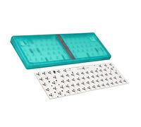 DAUZ Tastiera Meccanica Personalizzata Interruttore Hot Swap ABS Case 67 Tasti Supporto 5 Pin 3 Pin Kit Tastiera Fai da Te Retroilluminazione RGB per PC (#1)