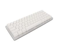 DAUZ Tastiera Meccanica, Tastiera da Gioco Ergonomica per PC da 40 Gbps 61 Tasti per Ufficio (Interruttore Marrone)