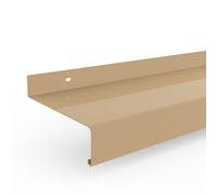 Davanzale finestra esterno, beige RAL 1001, alluminio, 50 x 300 mm, configura individualmente