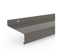 Davanzale finestra esterno, Grigio quarzo RAL 7039, alluminio, 50 x 300 mm, configura individualmente