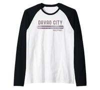 Davao City Philippines | Vacation Travel Maglia con Maniche Raglan