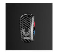 DAVBIR Guscio per Chiave per BMW X3 X5 X6 F30 F34 F10 F20 G20 G30 G01 G02 G05 F15 F16 1 3 5 7 Serie ABS in Fibra di Carbonio Stile Car Key Case Cover Shell FOB Custodie per Chiavi Auto (Color : 1 UK)