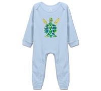 Davcielaora Carino Verde Tartaruga Marina Del Bambino Body Unisex Neonato Tutine Bambino Outfit, H-blu, 12 mesi