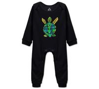 Davcielaora Carino Verde Tartaruga Marina Del Bambino Body Unisex Neonato Tutine Bambino Outfit, H-Nero , 12 mesi