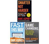 Dave Asprey Collection 3 Books Set (Smarter Not Harder, Fast This Way & Game Changers)