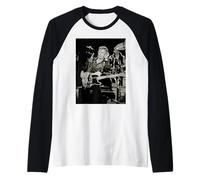 Dave Edmunds Rockpile Cantante Live da Cazzo Barnatt Maglia con Maniche Raglan