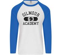 Dave Gilmour Accademia 63 Uomo L/S Baseball T-Shirt