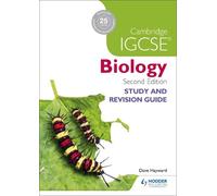 Dave Hayward Cambridge IGCSE Biology Study and Revision Guide 2nd ed (Tascabile)