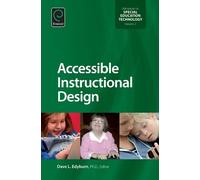 Dave L. Edyburn Accessible Instructional Design (Copertina rigida)