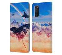 DAVE LOBLAW SCI-FI AND SURREAL CUSTODIA COVER PORTAFOGLIO IN PELLE PER SAMSUNG 1