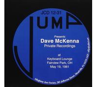 Dave McKenna Private Recordings: At Keyboard Lounge Fairview Park Oh May 19 (CD)