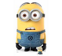 Dave Minion Di Cattivissimo Me 3 Con Mini Cartonato / Stand Up Minions