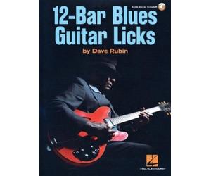 Dave Rubin 12-Bar Blues Guitar Licks (Tascabile)