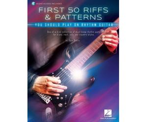 Dave Rubin First 50 Riffs & Patterns (Tascabile)