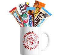 Dave’s Mug Bouquet Tazza con Snack Americani Caramelle Cioccolato Idea regalo per Natale e per l’Epifania