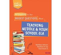 Dave Stuart Matth Answers to Your Biggest Questions About Teaching M (Tascabile)