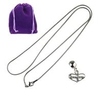 Dave The Bunny Gioielli Freedom Heart Charm, Acciaio inossidabile, Non pietra preziosa