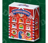 Dave's American Food Calendario dell'Avvento Natalizio con Snack Americani, Gadget e Sorprese | My American Christmas Advent Calendar | Bevande Caramelle Americane | Calendario dell'avvento di Natale